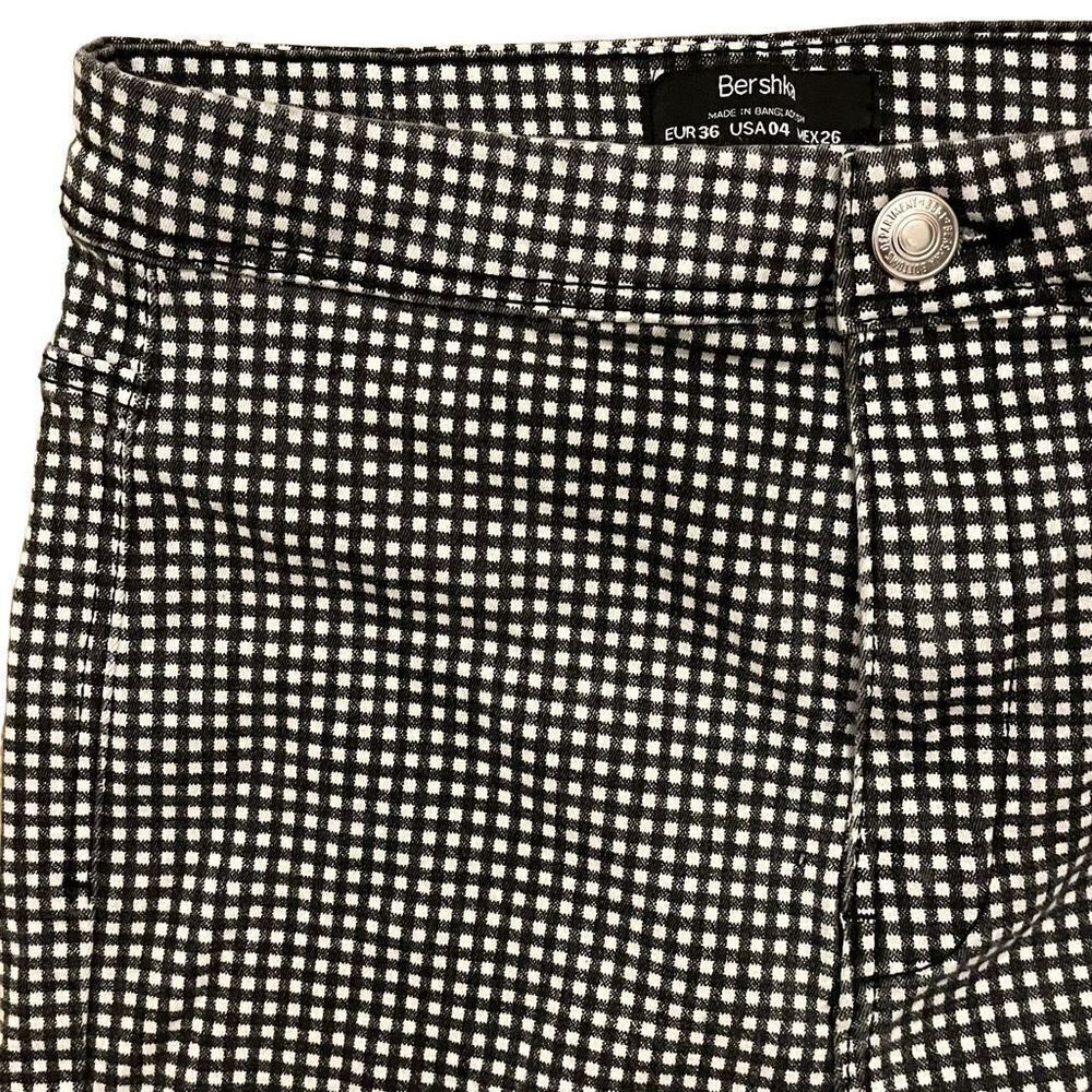 Bershkab&W Checkered Pants Sz 4 — image 3 of 6